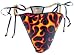 Tasty Wear Red Flames Candy Thong