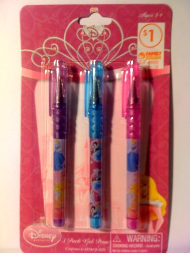 Disney's Princess Gel Pens (3 pack)