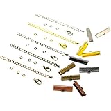 25mm or 1 inch Ribbon Choker or Bracelet Findings Kit - Mixed Finishes