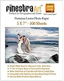 5" X 7" 100 Sheets Premium Luster Photo Paper [Office Product]