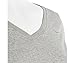 Nike Women's Legend 2.0 V-Neck T-Shirt-Grey-Large