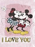 Disney Retro Mickey & Minnie: - CD Geschenkh&uuml;lle 440 - CD-Verpackung Pappschachtel