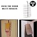 Multi-Hanger Over The Door (Each With 10 Chrome Plated Swivel Hangers) Set of 2