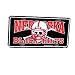 University of Nebraska Lincoln UNL Cornhuskers- Black Metal License Plate - Blackshir...