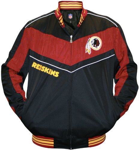Mtc Marketing NFL Men's Washington Redskins Lateral Track Jacket Mtc Marketing NFL Men's Washington Redskins Lateral Track Jacket