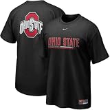 Nike Ohio State Buckeyes Black 2010 Practice T-shirt