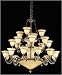 Nulco 5724-S-32-AA Whitewashed Gold Antique and Antique Stained Alabaster Glass Brent...