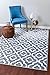 3028 Gray Moroccan Trellis 6'5x9'2 Area Rug Carpet Large New