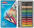 Derwent Inktense Blocks, 4mm Core, Metal Tin, 12 Count (2300442)