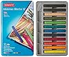 Derwent Inktense Blocks, 4mm Core, Metal Tin, 12 Count (2300442)