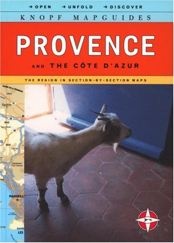 City Travel Guides Discounted  Books : Knopf Mapguide Provence and the Cote D'Azur (Knopf Mapguides) (Knopf Mapguides)