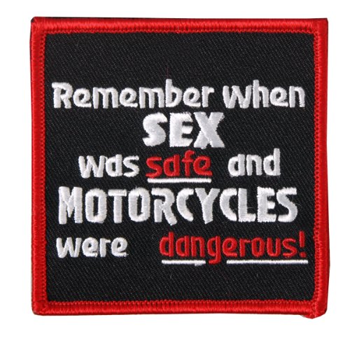 Hot Leathers Remember When Sex Was... Patch (3" Width x 3" Height)