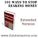 101 Ways To Stop The Money Leak