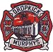 Dropkick Murphys - Firefighter Logo - Embroidered Iron On or Sew On Patch