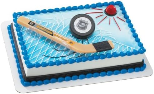 NHL Slap Shot Boston Bruins Decoset ~ Cake Topper