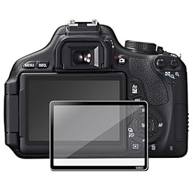 Glass LCD Screen Protector for Canon EOS 600D