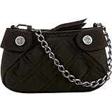 Vera Bradley Microfiber Collete Bag Purse in Espresso