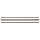 Niagara Cutter TCAM330 Miniature Carbide End Mill, Uncoated (Bright), 3 Flutes, 5 Degree Taper End