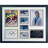 Apolo Anton Ohno Framed 8x10 Autographed Photograph (Double Medal) with Day 9
