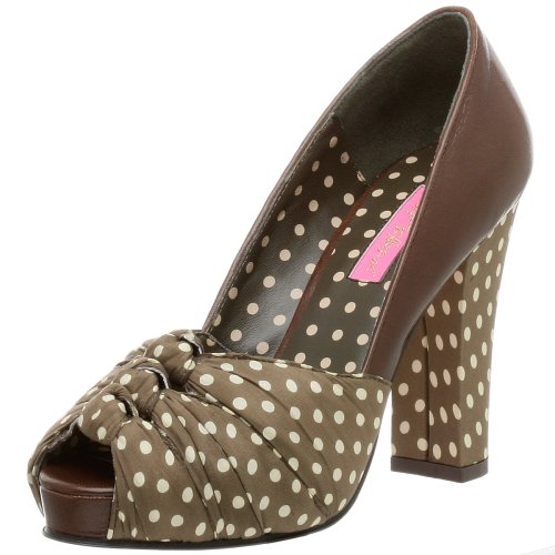 Wedding Shoes: Betsey Johnson Women's Lefty-Betsey Johnson Wedding Shoes-Betsey Johnson Wedding Shoes: Betsey Johnson Women's Lefty-Pump Wedding Shoes