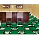 New York Jets NFL Team Logo Carpet Tiles