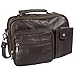 Roma Genuine Leather Organizer Bag Handbag Purse
