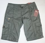 Mudd Jr. Girl's/Women's Bermuda Shorts - Size: 3 - Olive