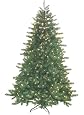 6.5` Just Cut Douglas Fir Pre-Lit Artificial Christmas Tree - Clear Lights