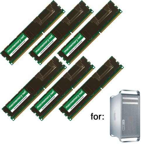 MacMemory Net 48GB DDR3-1333 ECC DIMM PC3-10600 DDR3 1333Mhz Kit for Apple Mac Pro (6x 8GB)
