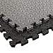 Incstores Diamond Soft Anti Fatigue Interlocking Foam Tiles – 6 Pack (2’x2′ Tiles 24 Sqft) (Gray)