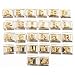 Italian Charm Stones Letter U