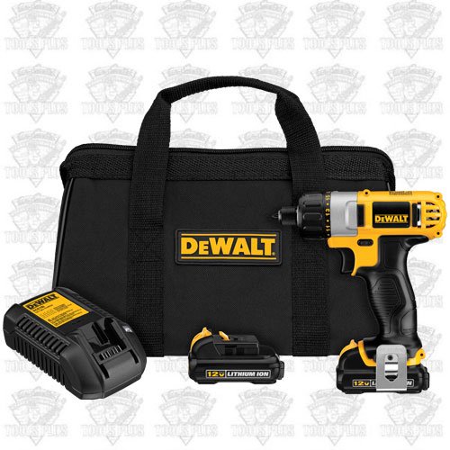 Dewalt 12V Max 1/4in Cordless Screwdriver Kit DCF610S2