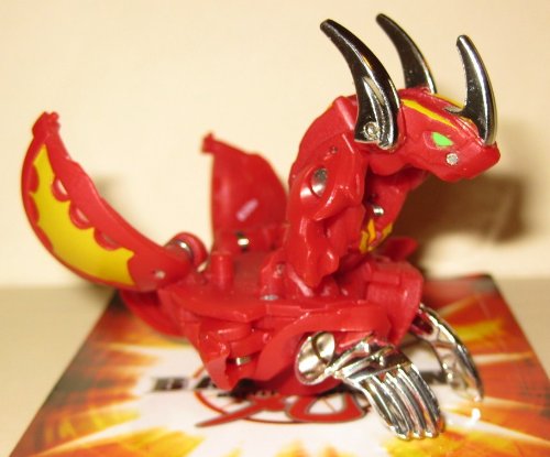 Bakugan Red Pyrus Lumino Dragonoid [Loose]