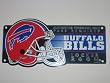 BUFFALO BILLS 19" x 8" Plastic CLUBHOUSE LOCKER ROOM SIGN with Team Colors & Logo