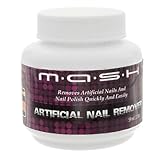 MASH Artificial Nail Remover Brush and Polish Cleaner Soak