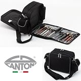 Sac de maquillage professionel Cantoni, bandoulière poche porte pinceaux