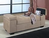 51zFNTEzv9L. SL160  Beige Microfiber Storage Ottonman Coffee Table Bench
