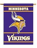 NFL Minnesota Vikings 2-Sided 28-by-40-Inch House Banner