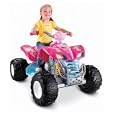 Fisher-Price Power Wheels Barbie Kawasaki KFX with Monster Traction