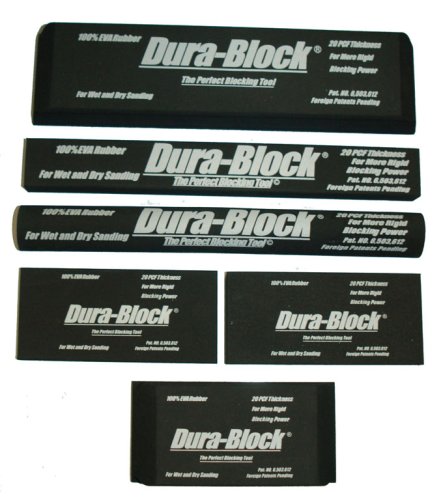 cheap DURA-BLOCK KIT 6 PIECE SANDING BLOCK SET