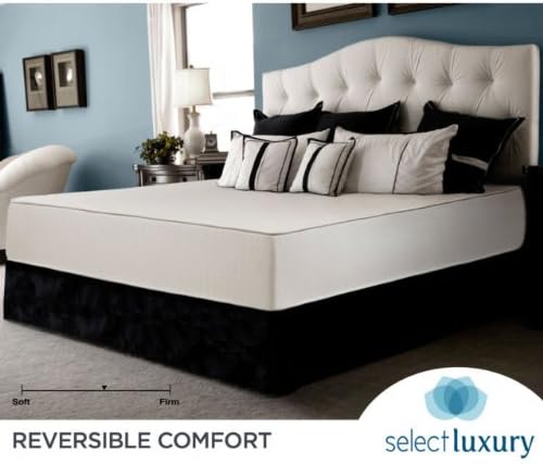 Select Luxury Reversible 10-inch Medium Firm Foam Mattress Queen