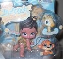 Bratz Lil Angelz Swimtime #445 Carlyn #451 Giraffe  #457 Monkey