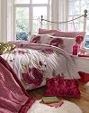 Lolaa Pink DOUBLE Bedding Quilt Duvet Cover Covers, Fully Reversible Design