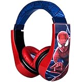 Spiderman 30346 Kid Safe over the Ear Headphone with Volume Limiter, Styles May Vary