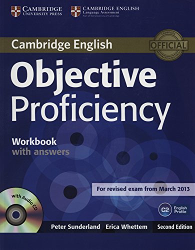objective proficiency workbook with answers with audio cd