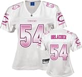Brian Urlacher Chicago Bears Women's White Vibrant Fashion Jersey