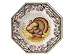 Spode Woodland Turkey Octagonal Plate
