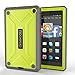 Fire HD 6 Case - Poetic Fire HD 6 Case [Revolution Series] - [Heavy Duty] [Dual Layer] Complete Protection Hybrid Case with Built-In Screen Protector for Amazon Kindle Fire HD 6 Citron (3 Year Manufacturer Warranty From Poetic)