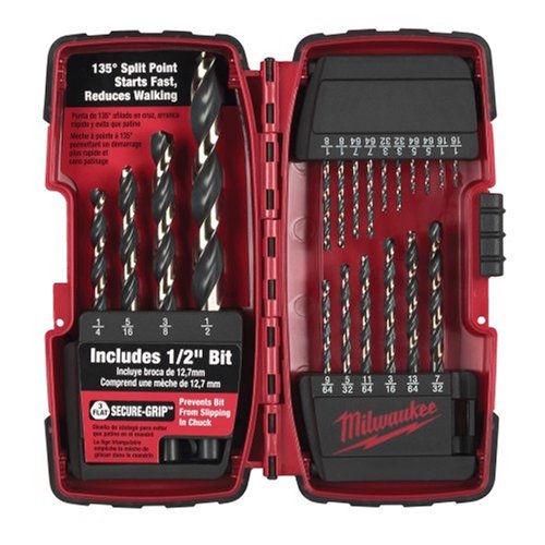 Milwaukee 48-89-1120 20 Piece Black and Bronze Drill Bit Set