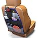 Baby Everest Backseat Organizer For Kids - Premium Extra LARGE Car Backseat Organizer - Kids Toy Storage Protector Kick Mat - Luxury Universal Back Seat Protector